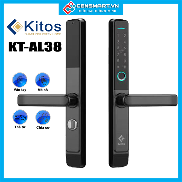 Khóa vân tay cửa nhôm Kitos KT-AL38