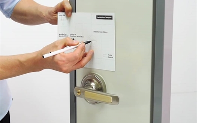 Hướng Dẫn Cách Lắp Đặt Khóa Cửa Điện Tử Chi Tiết