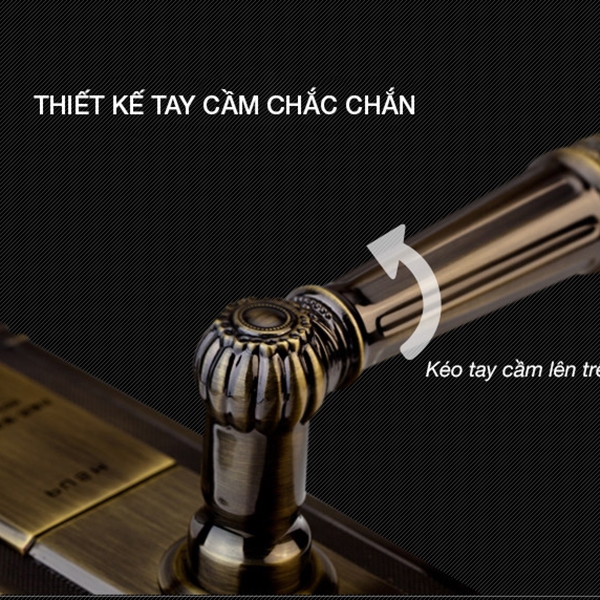 Khóa vân tay tân cổ điển Kaadas 6002