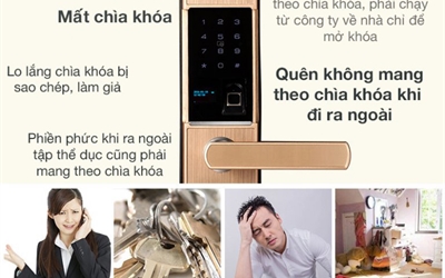 Khóa cửa vân tay Kaadas có thật sự an toàn hơn khóa cơ truyền thống?