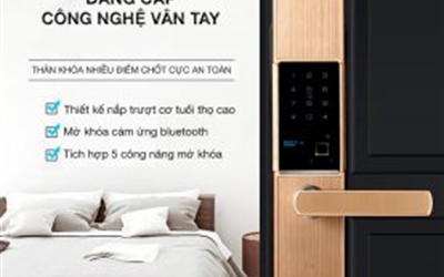 Tiêu chuẩn chọn lựa khóa cửa khoá vân tay cao cấp của hãng Kaadas từ Đức