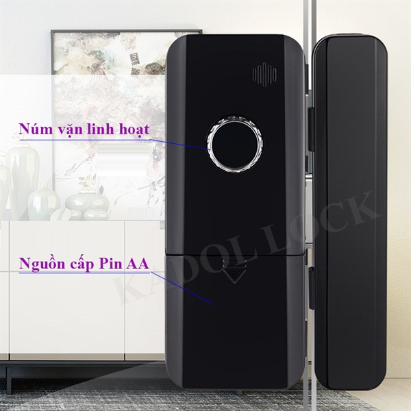 Khóa vân tay cửa kính Kadol K899 Remote