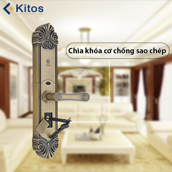 Khóa điện tử tân cổ điển Kitos KT-C200