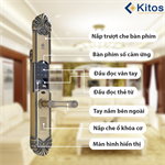 Khóa điện tử tân cổ điển Kitos KT-C200