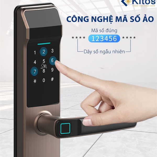 Khóa cửa vân tay Kitos KT-G300 Plus