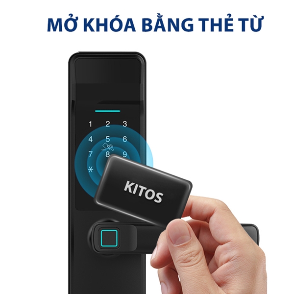 Khóa cửa vân tay Kitos KT-G300 Plus