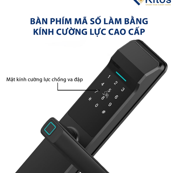 Khóa cửa vân tay Kitos KT-G300