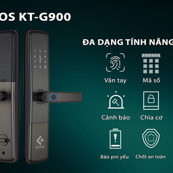 Khoá cửa vân tay Kitos KT-G900 Plus