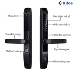 Khóa vân tay cửa nhôm Xingfa Kitos KT-AL520 – II Plus