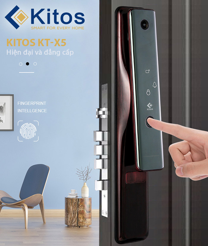 Khóa cửa vân tay cao cấp KT_X5