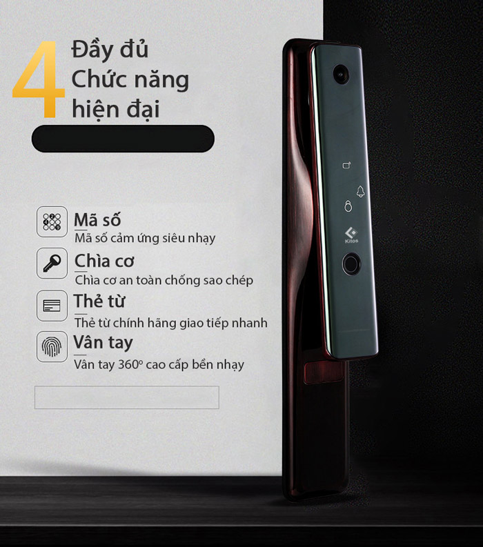 Khóa cửa vân tay cao cấp KT_X5