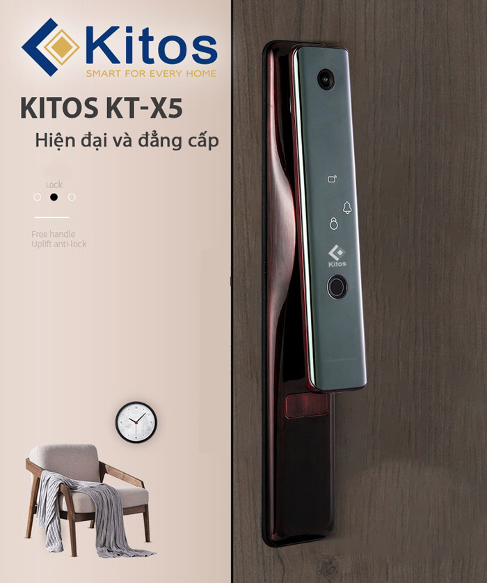 Khóa cửa vân tay cao cấp KT_X5