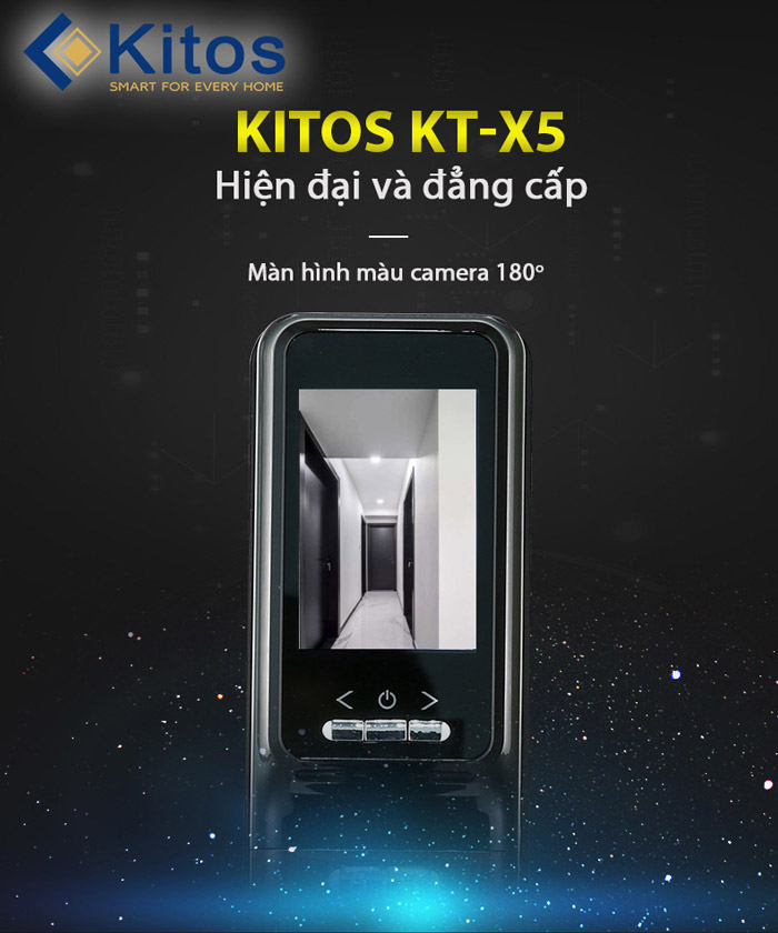 Khóa cửa vân tay cao cấp KT_X5