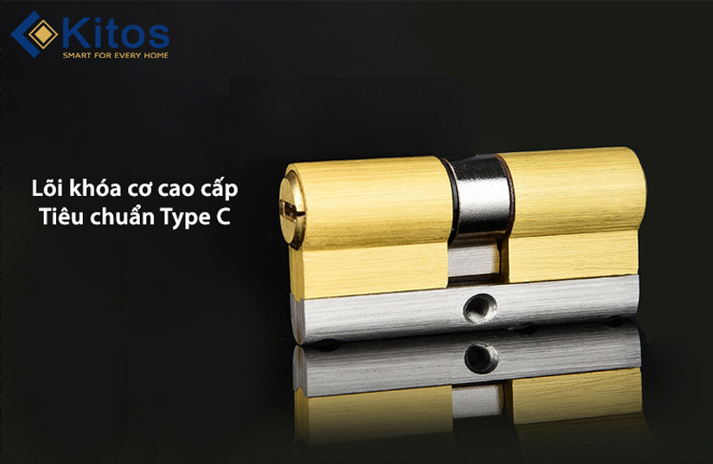 Khóa cửa vân tay chống nước Kitos DL07