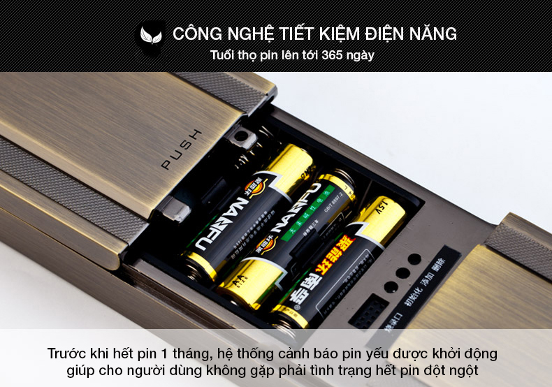 Khóa điện tử Kaadas 6001- 9 Khóa điện tử Kaadas 6001- 9