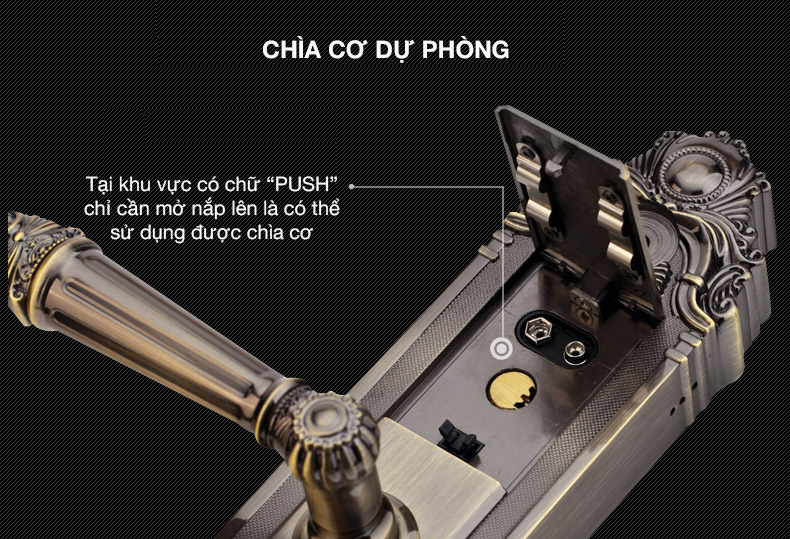 Khóa điện tử Kaadas 6001- 10 Khóa điện tử Kaadas 6001- 10