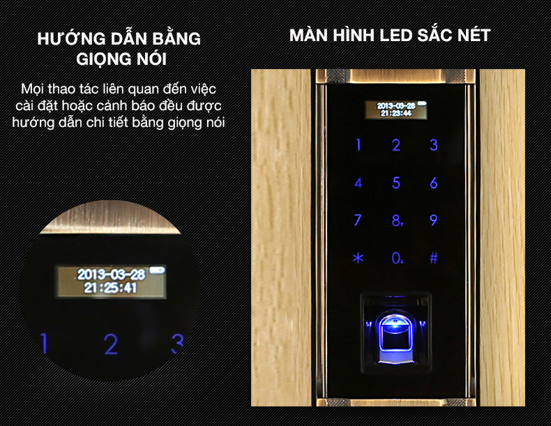 Khóa điện tử Kaadas 6001- 6 Khóa điện tử Kaadas 6001- 6
