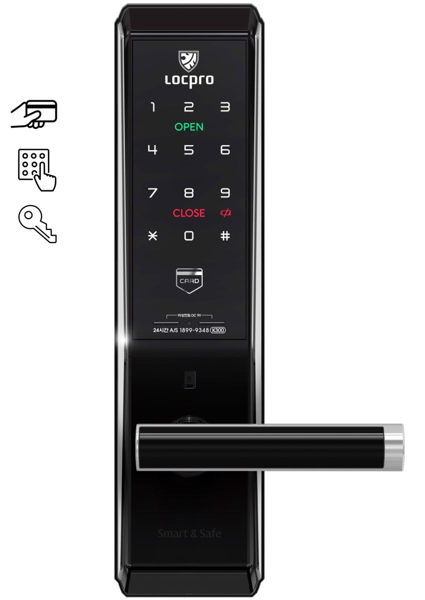 Khóa cửa thông minh Locpro K300 (thân châu Âu)