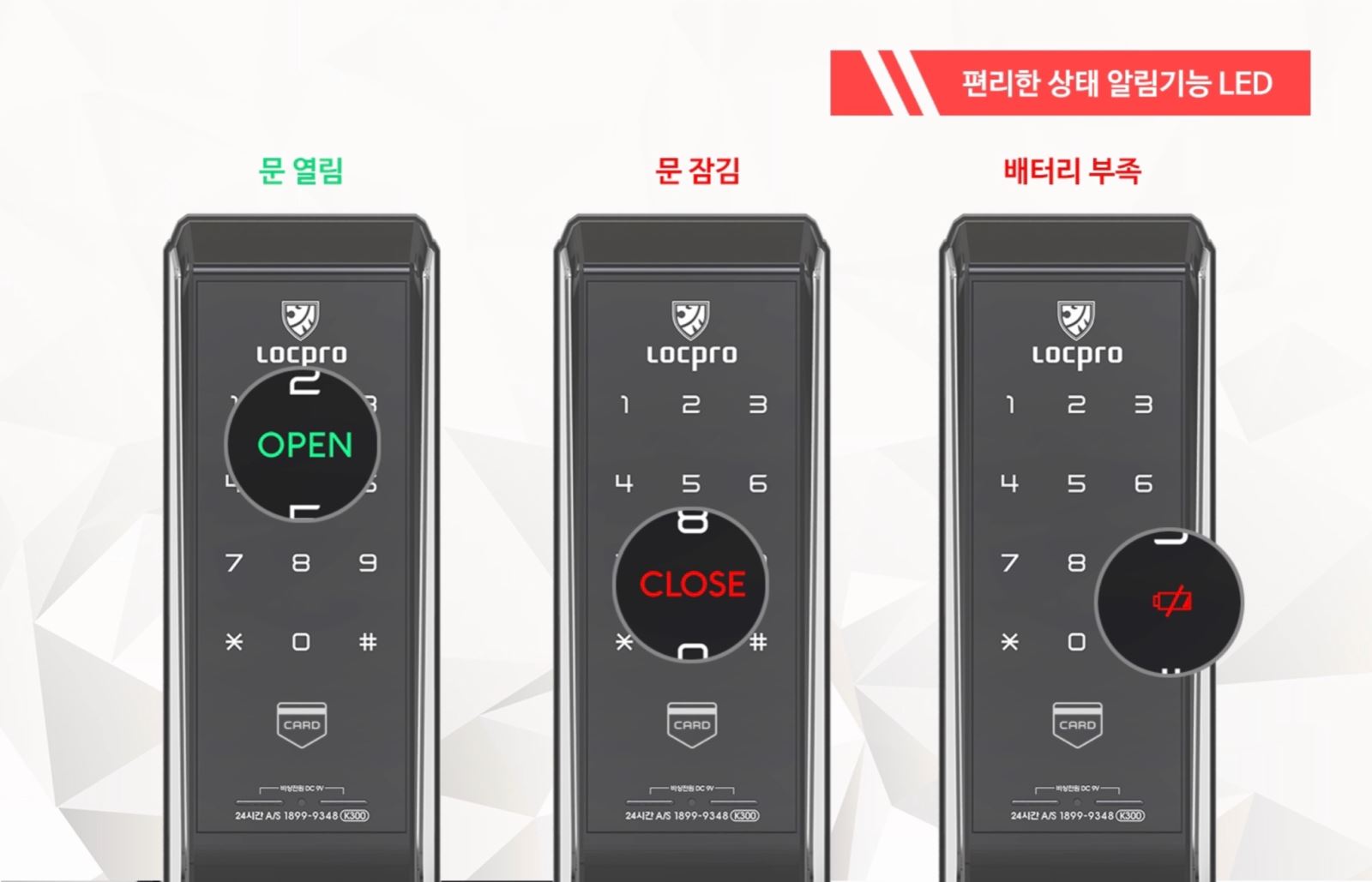 Khóa cửa thông minh Locpro K300 (thân châu Âu)